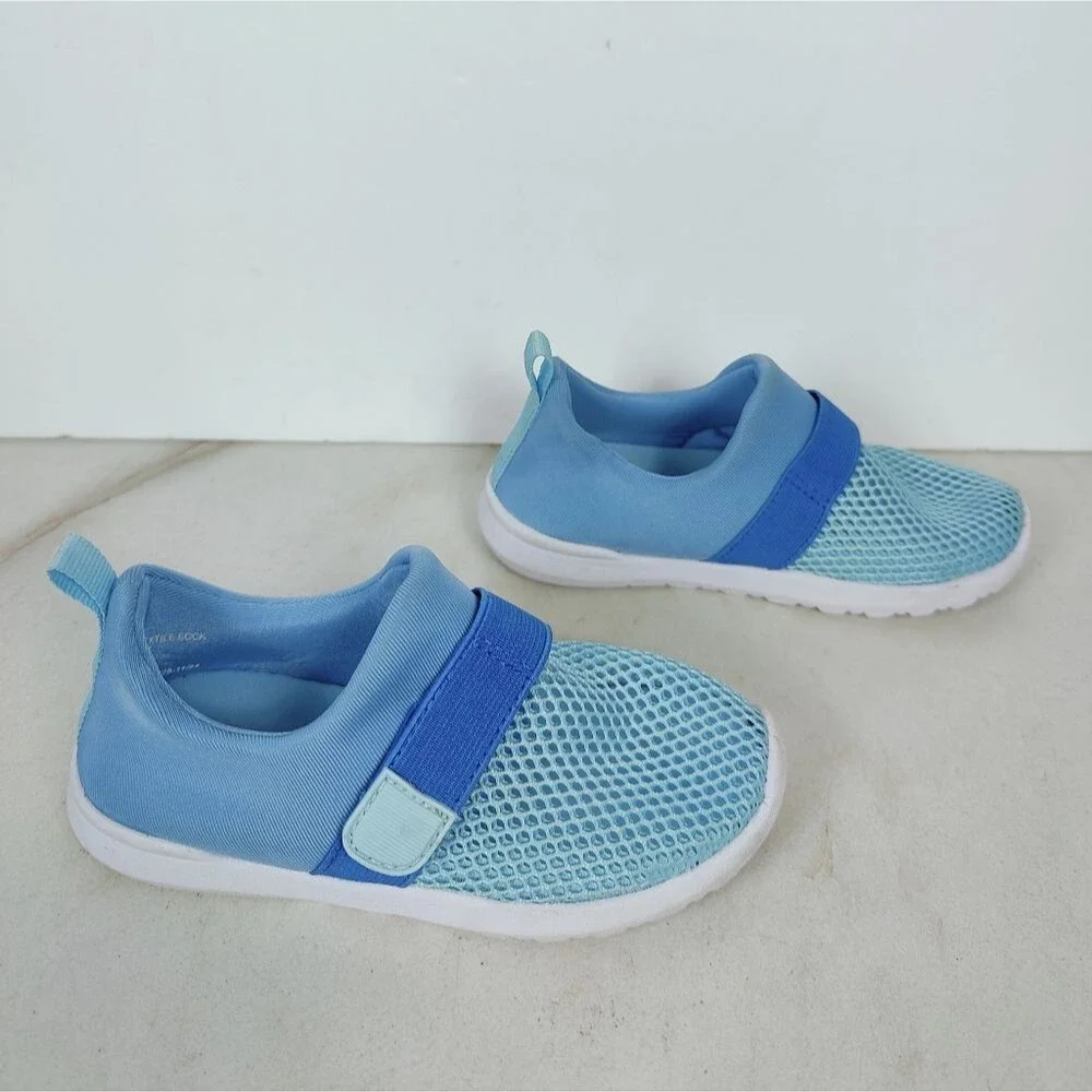 Cat & Jack Toddler Austen Water Shoes Hook Loop Closure, Sz 9